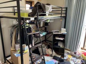 ごみ屋敷、買取作業前３