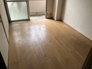 遺品整理、買取作業終了 1