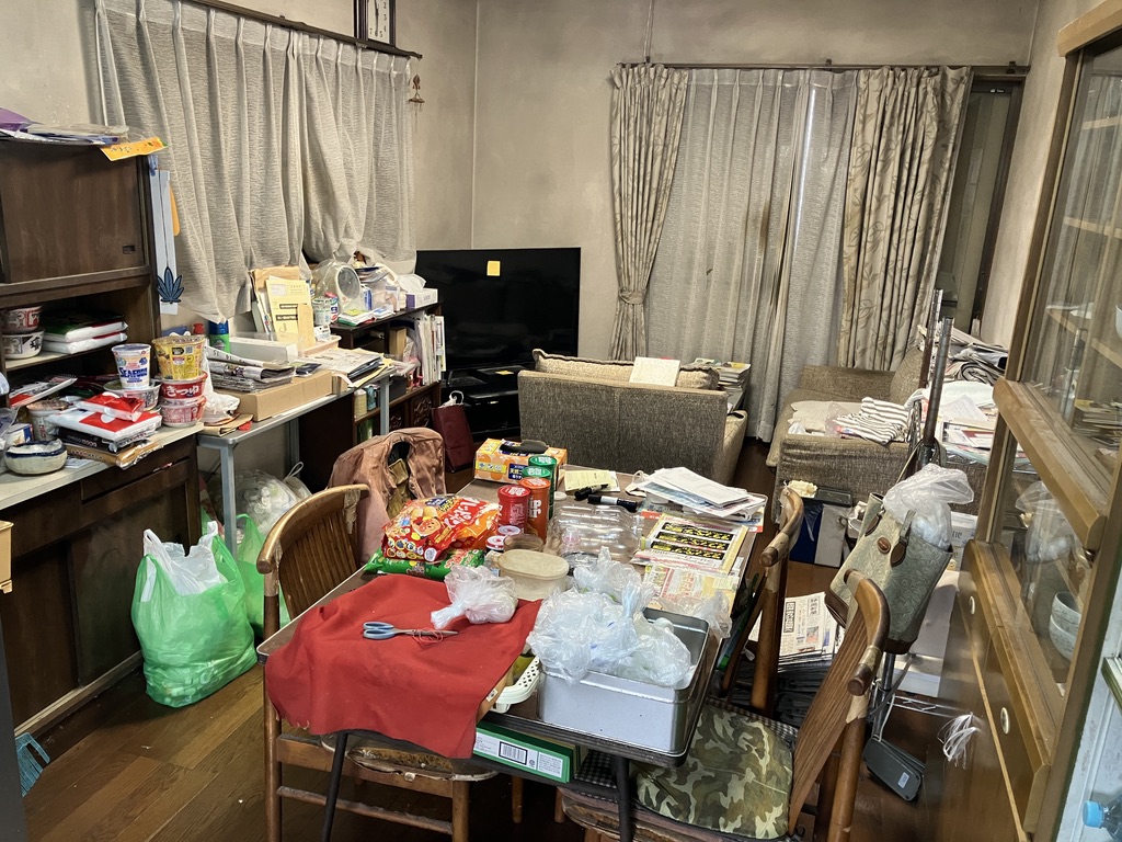 不用品片付け